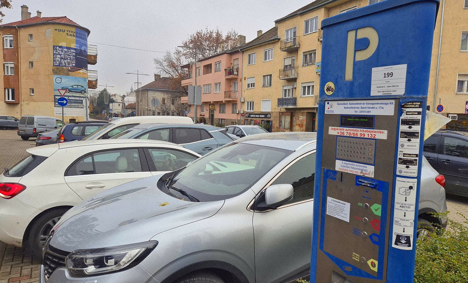 December 23-tól lesz ingyenes a parkolás Székesfehérváron